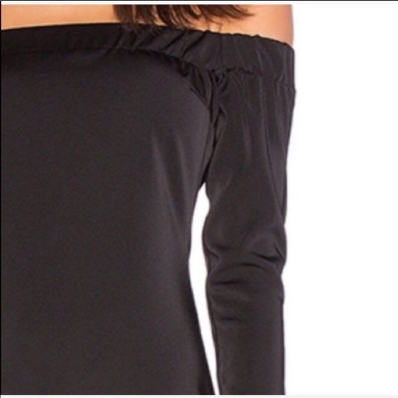 Capulet Revolve Off Shoulder Body Con Scuba Dress - Picture 4 of 12